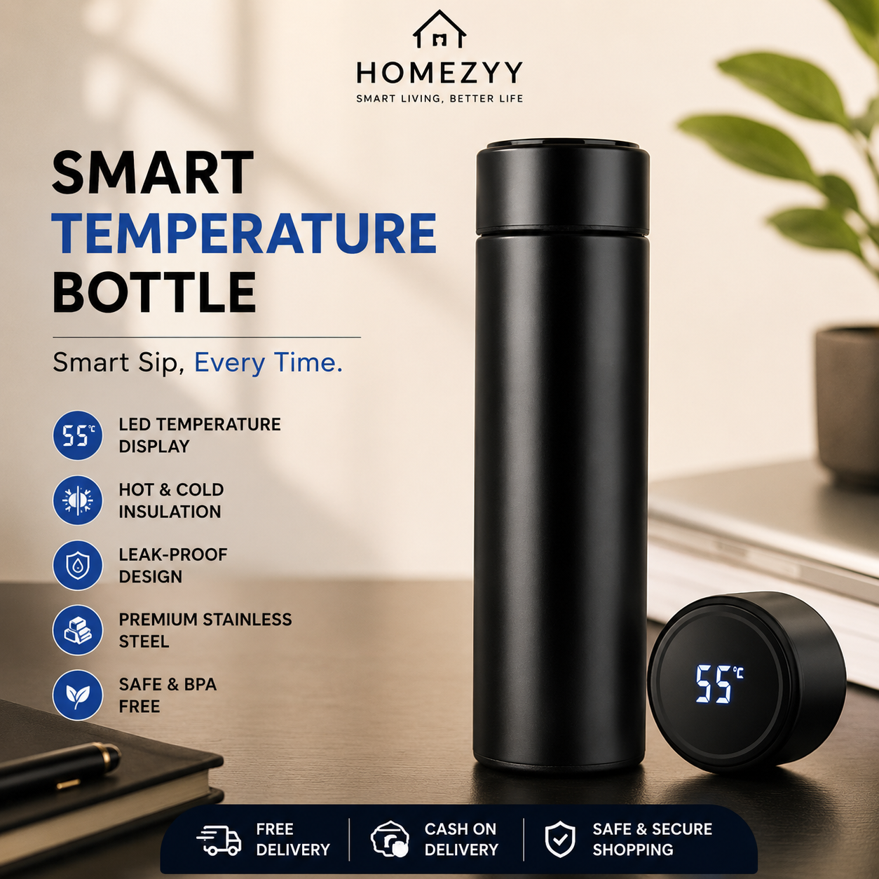 Smart Temperature Bottle