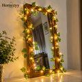 Money Plant Vine LED Lights – Warm White Fairy String Lights for Home, Bedroom, Balcony & Decoration
