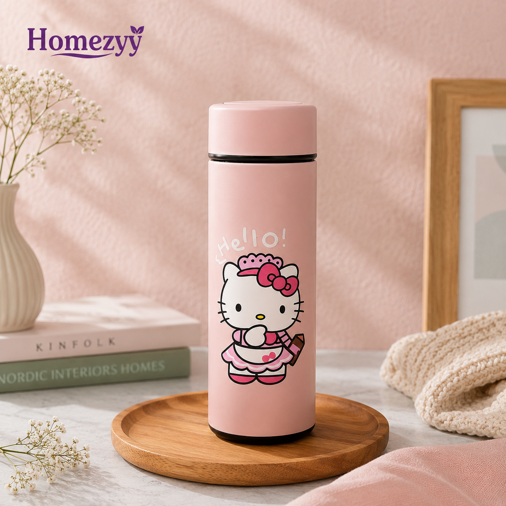 Premium Glass Sip Mug 450ml | Leak Proof Glass Coffee Mug | Homezyy
